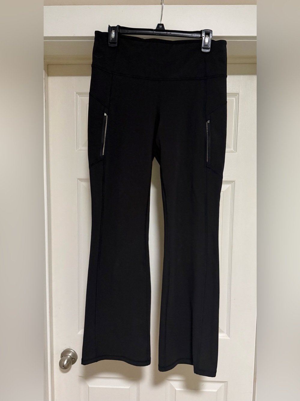 Athleta Rainier Bootcut pants with zip pockets